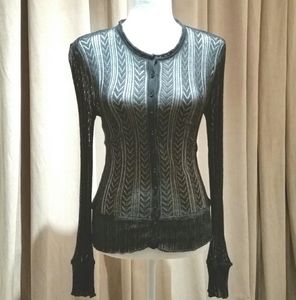 Studio Y black cardigan